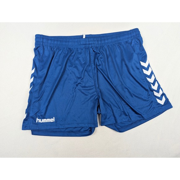 Hummel Pants - Hummel Core Womens Shorts Royal Blue Soccer Training Athletic XL 11086 NEW